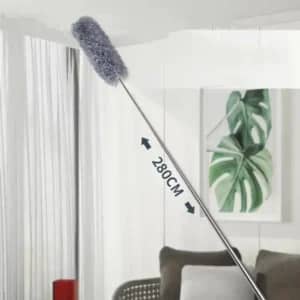 Microfiber Duster with Extension Pole – Extendable Dust Cleaner for Ceiling Fans, Furniture & High Ceilings