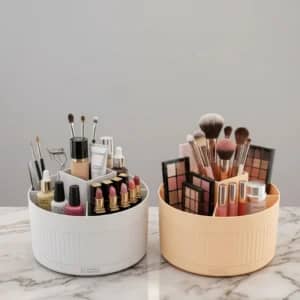 360° Rotating Makeup Organizer