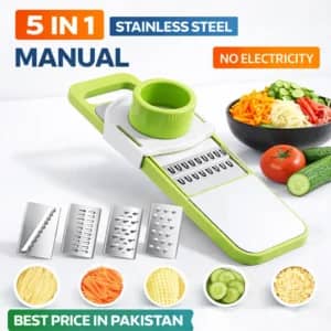 5-in-1-Vegetable-Slicer-with-Stainless-Steel-Blades