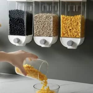1.5L Wall Mounted Kitchen Cereal Dispenser