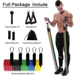 Power-Resistance-Bands-Set-for-Workout-(5-Bands)