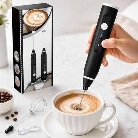 Coffee beater price in Pakistan - 2 in 1 electric rechargeable beater