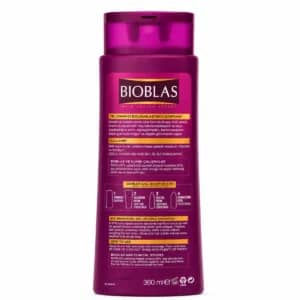 Bioblas Collagen + Keratin Shampoo 360ml – Repairing & Volumizing Shampoo for Damaged, Thin Hair
